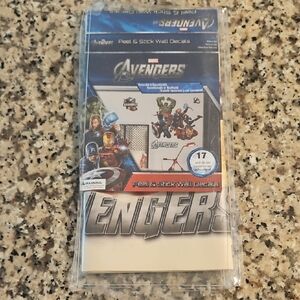 Marvel Avengers Wall Decals - Blue, Red, Black